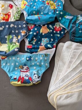 Babygoal Reusable Infant-toddler Diaper Set